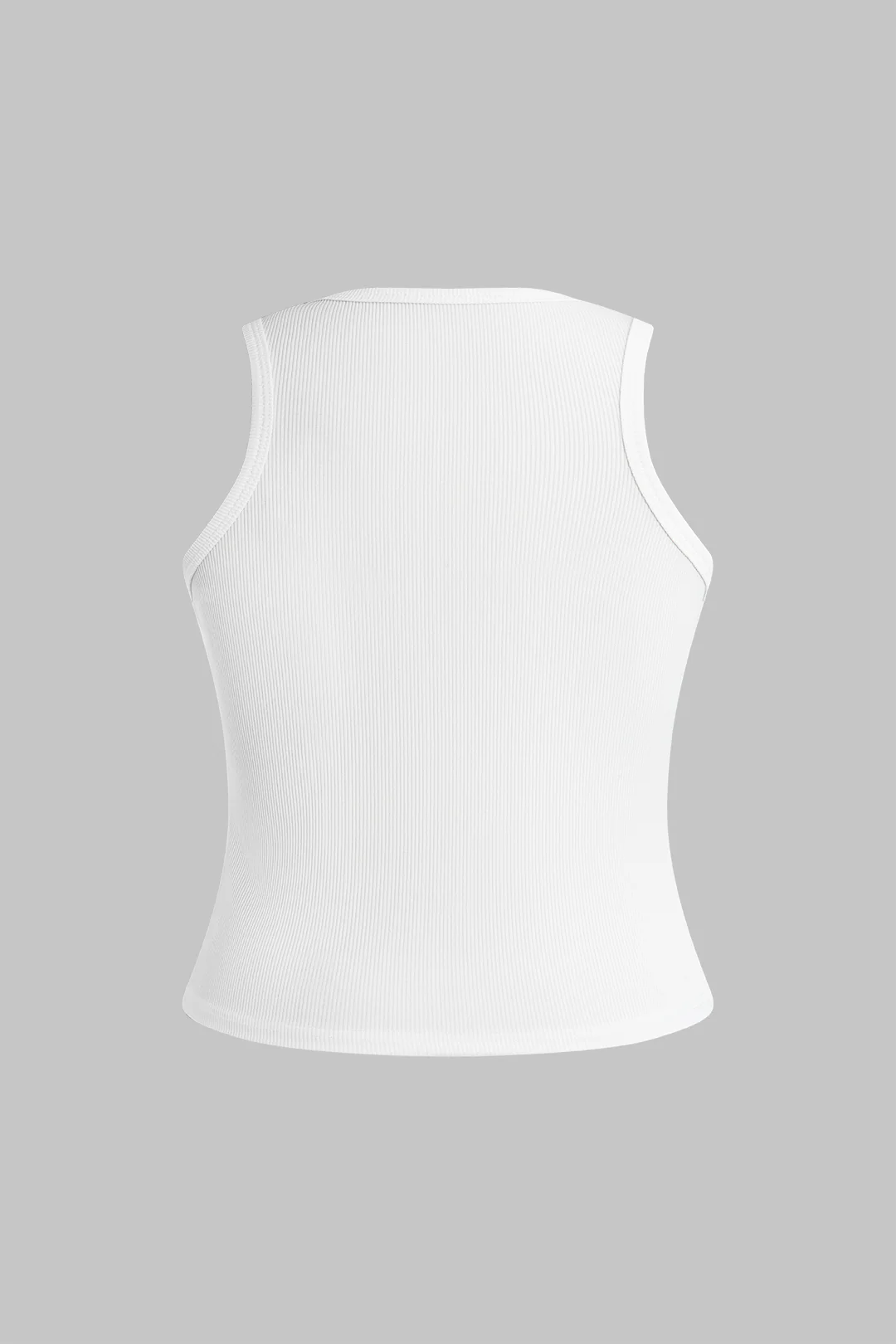 Plus Size Knot Metallic Detail Twist Tank Top - Weenar