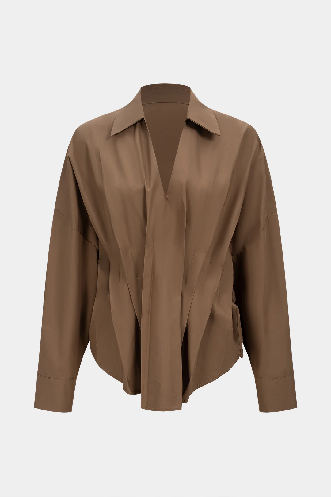 V-Neck Long-Sleeve Shirt - Weenar