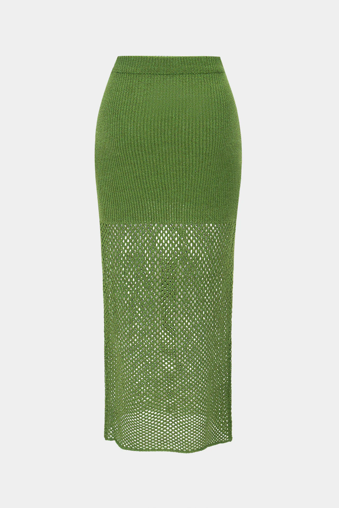 Knit Hollow Out Skirt - Weenar