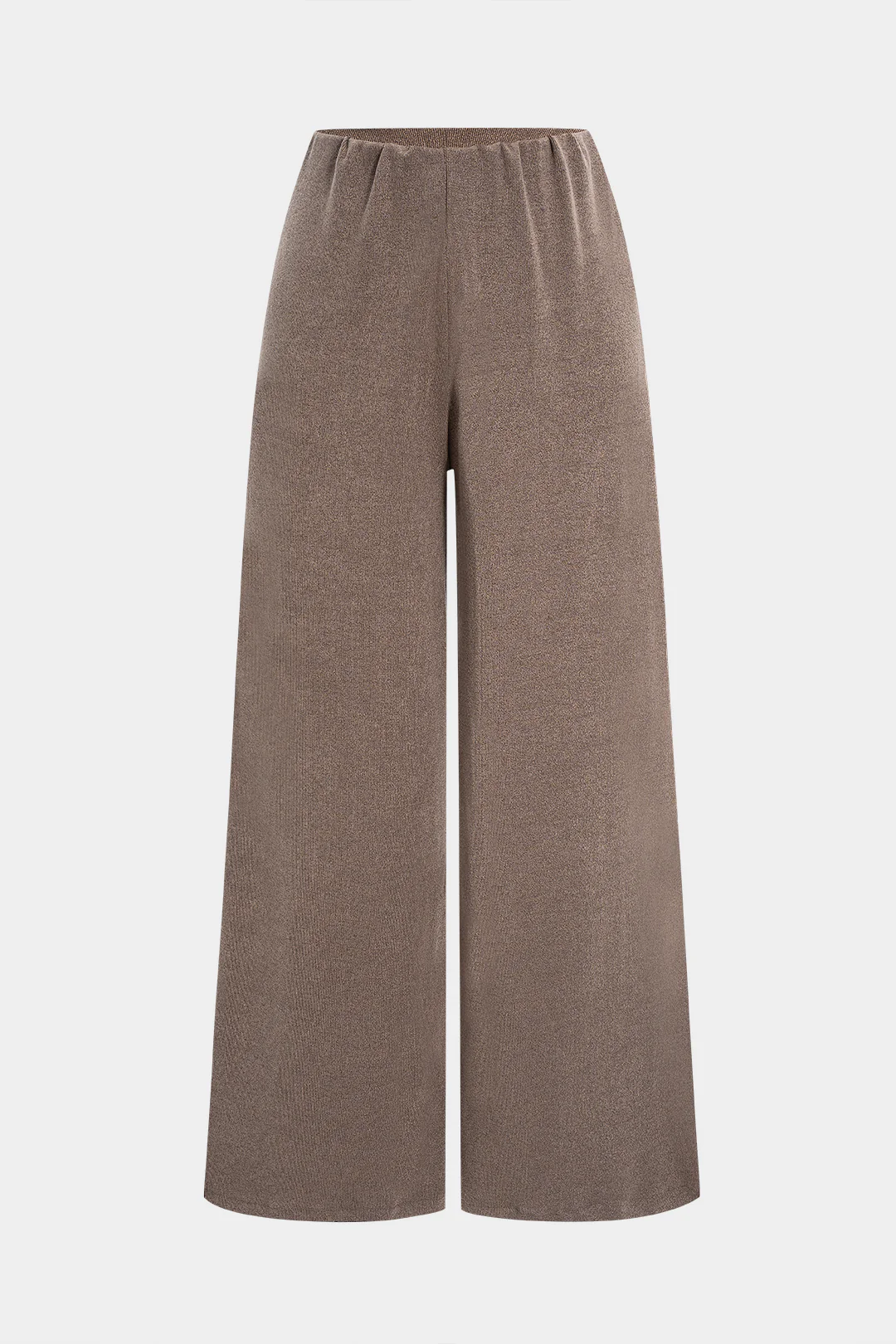 Ruched Wide Leg Trousers - Weenar