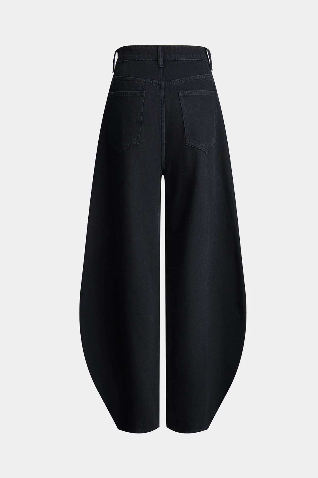 Denim Metallic Barrel Jeans - Weenar