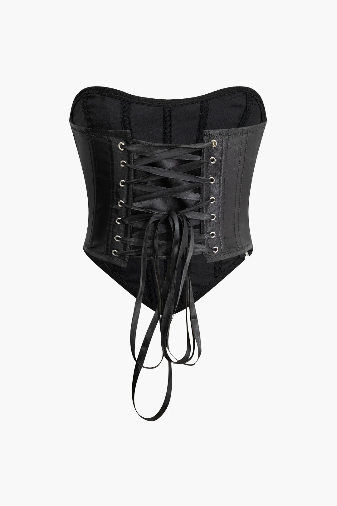 Asymmetrical Tie Up Tube Top - Weenar