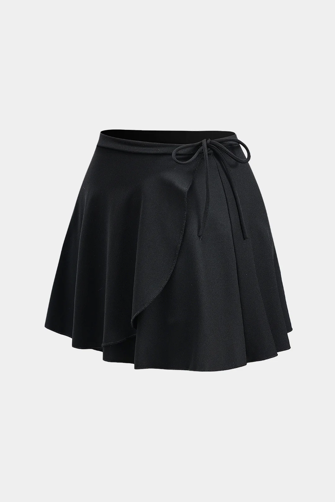 Solid Tie Knot Skirt - Weenar