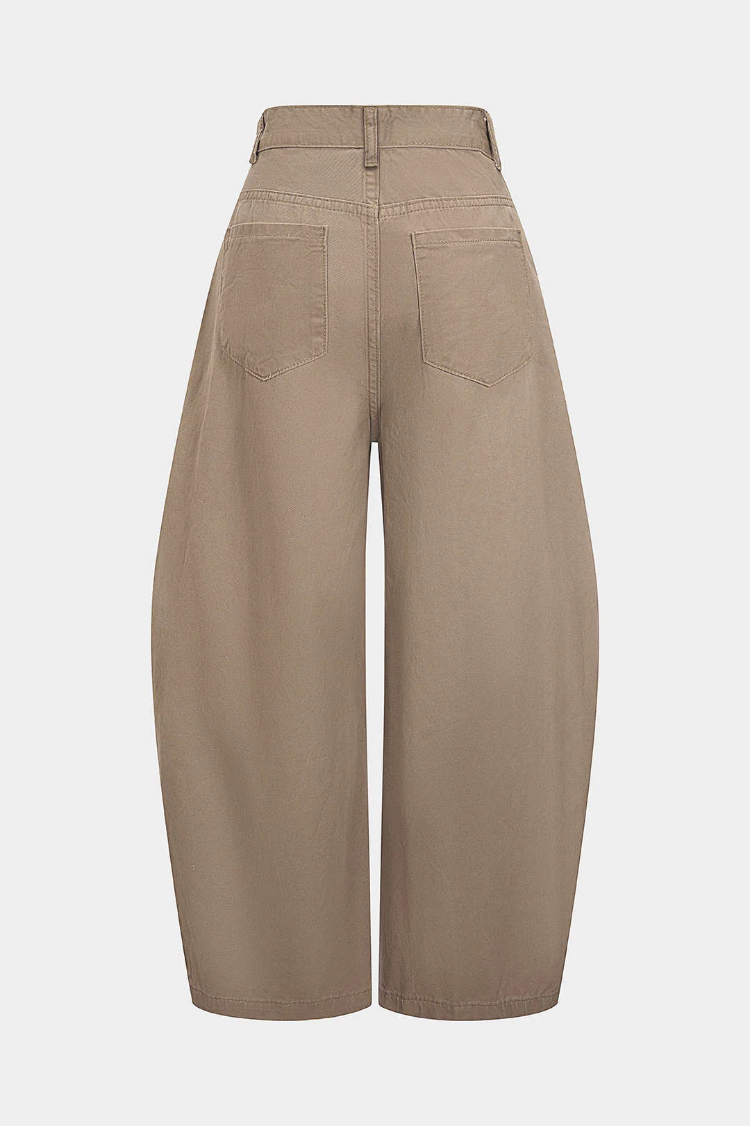 Letter Print Straight Leg Barrel Jeans - Weenar