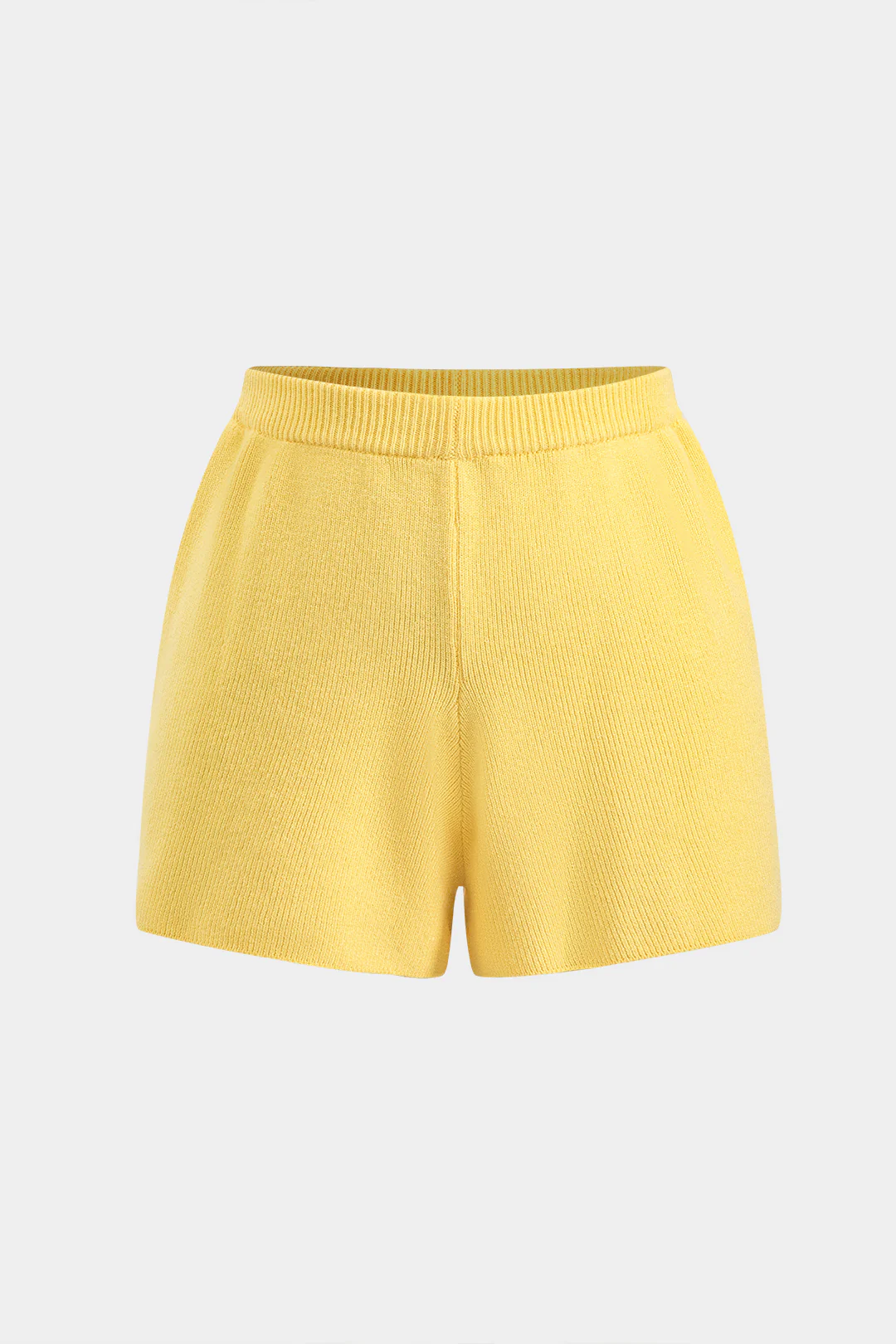Solid Sweater Shorts - Weenar