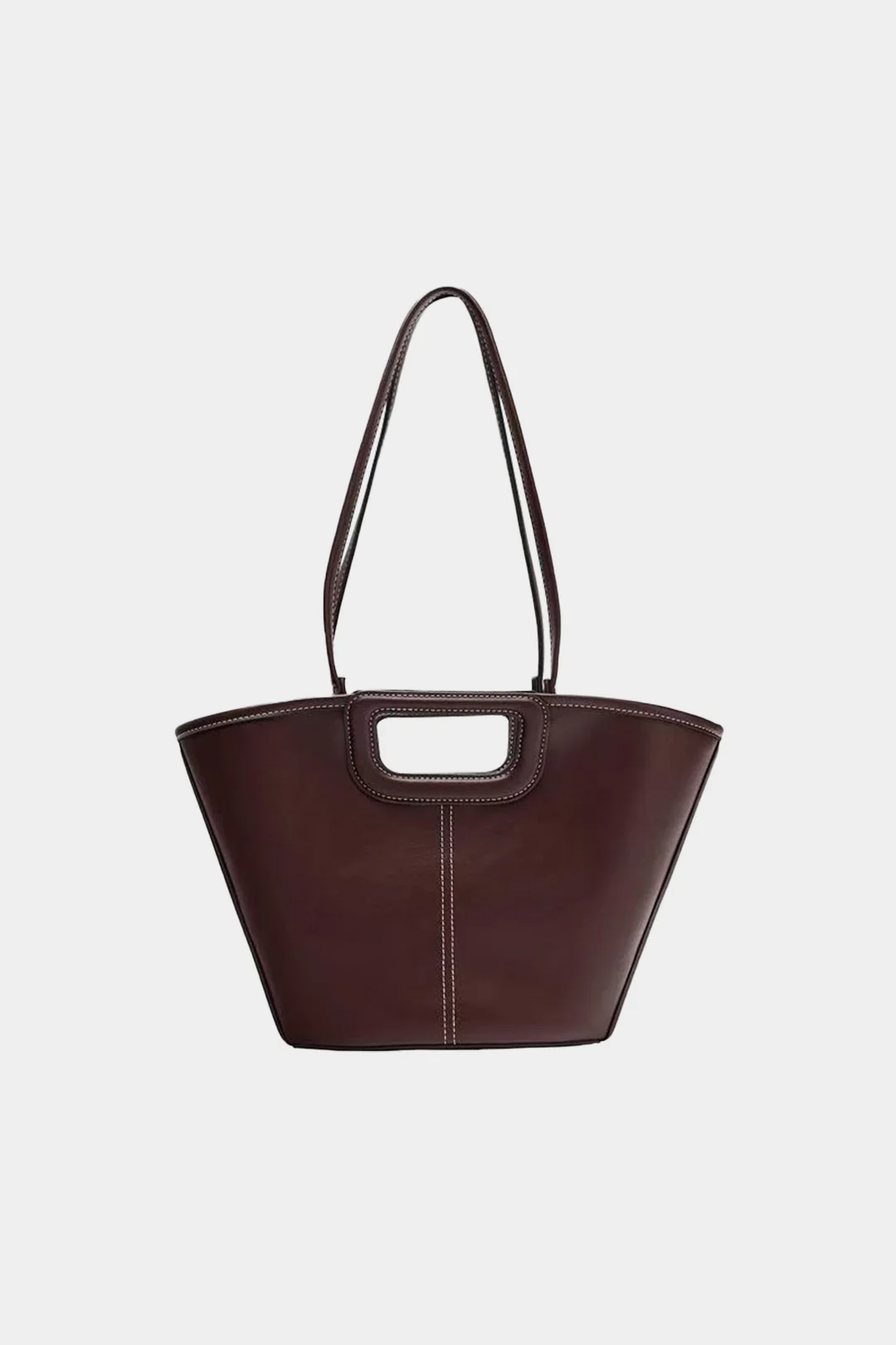 Faux Leather Cross-Body Bag - Weenar