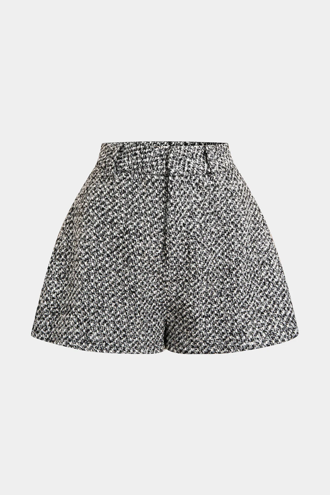Zipper Wide Leg Shorts - Weenar