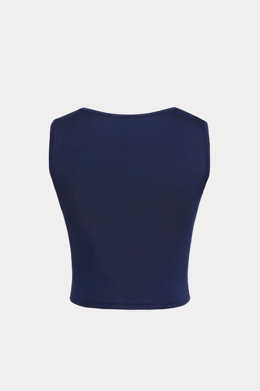 Basic Square Neck Cropped Tank Top - Weenar