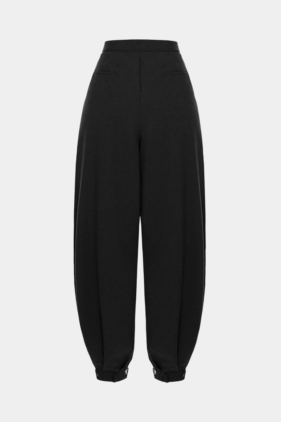 Satin Patchwork Lace Trim Wide Leg Pants - Weenar