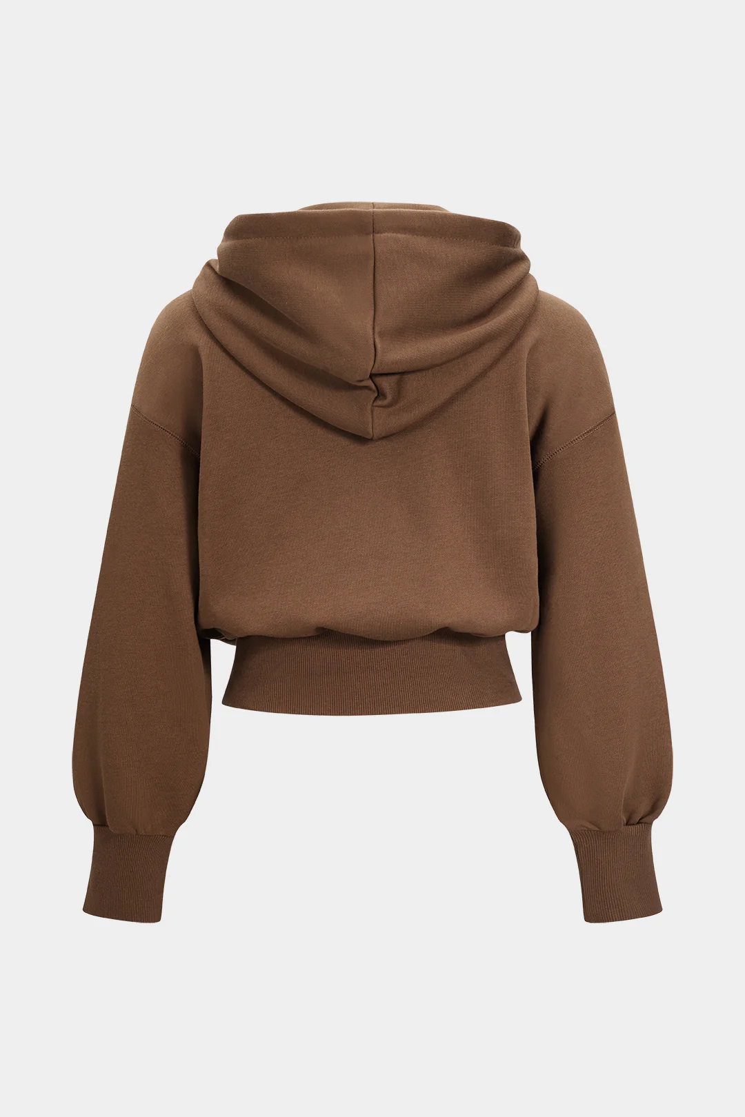Solid Drawstring Hoodie - Weenar