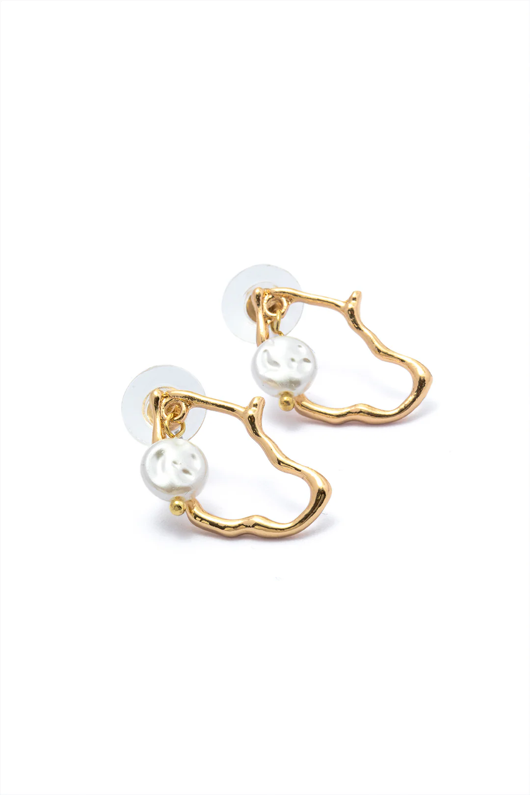 Irregular Pearl Earrings - Weenar