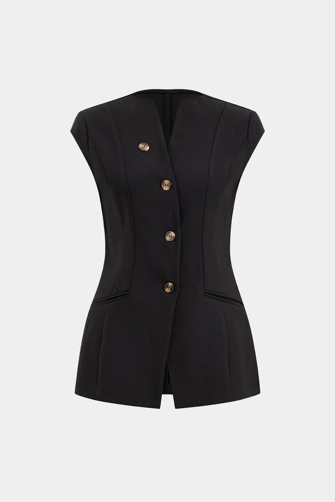 Button Pocket Tank Top - Weenar