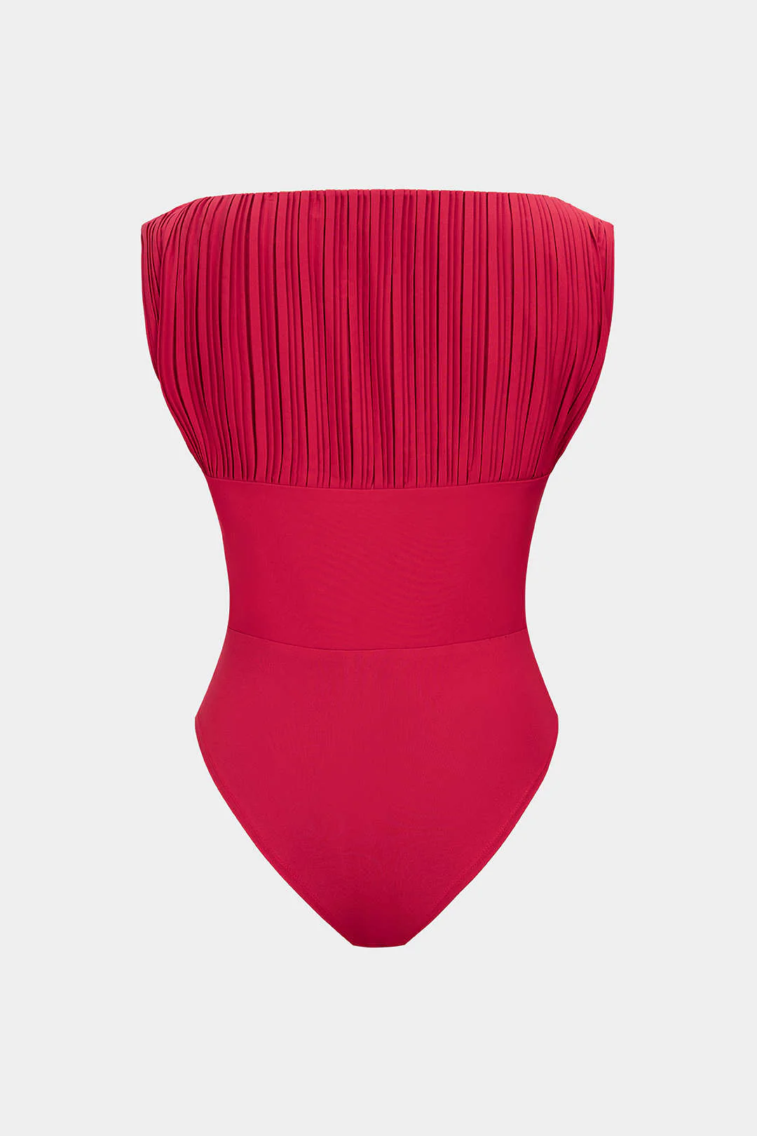 Pleated Sleeveless Bodysuit - Weenar
