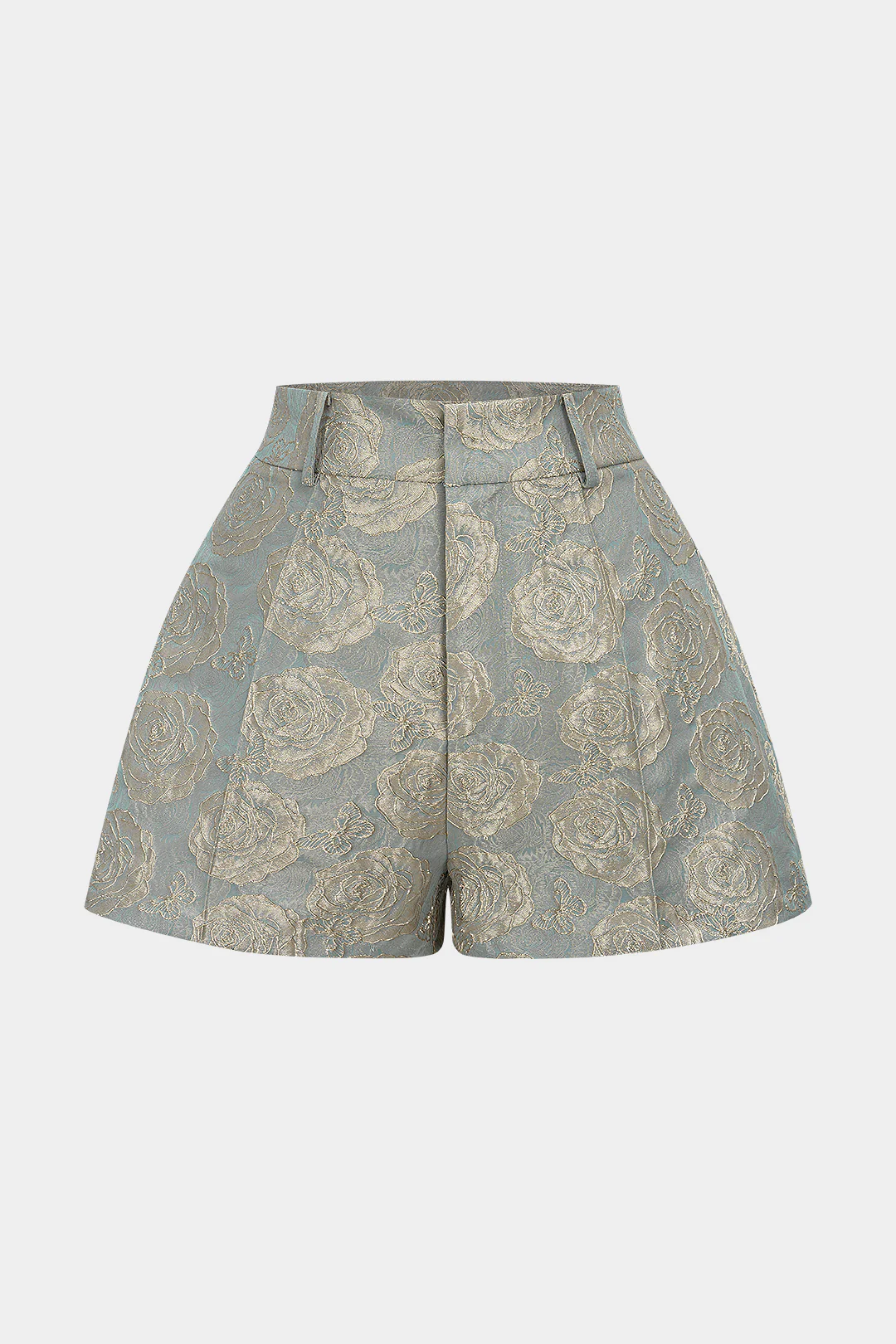 Jacquard Wide Leg Shorts - Weenar