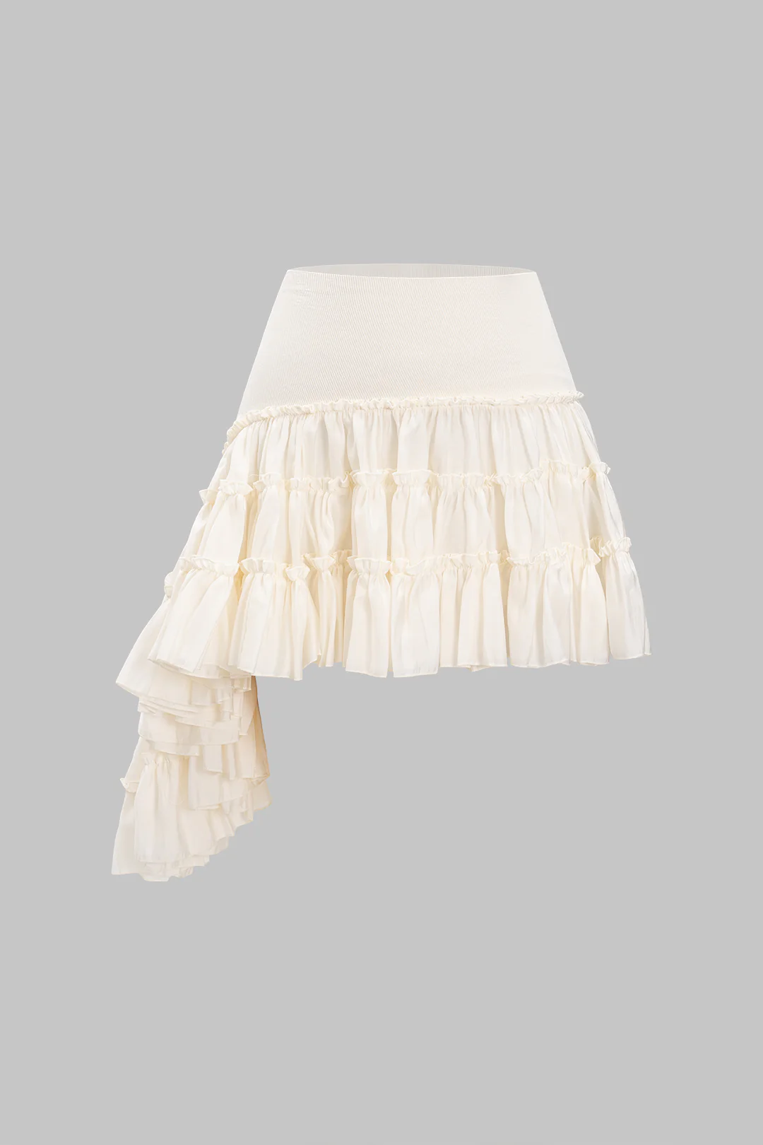 Ruffle Patchwork Skirt - Weenar
