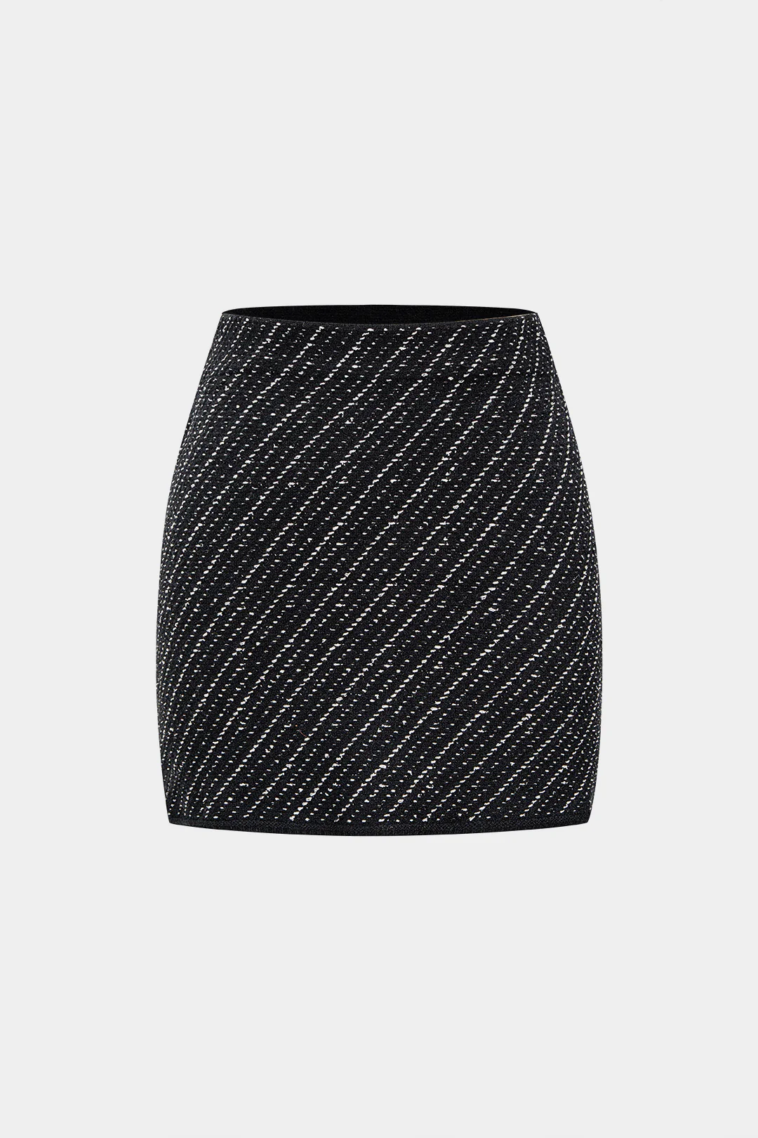 Knit High Waist Skirt - Weenar