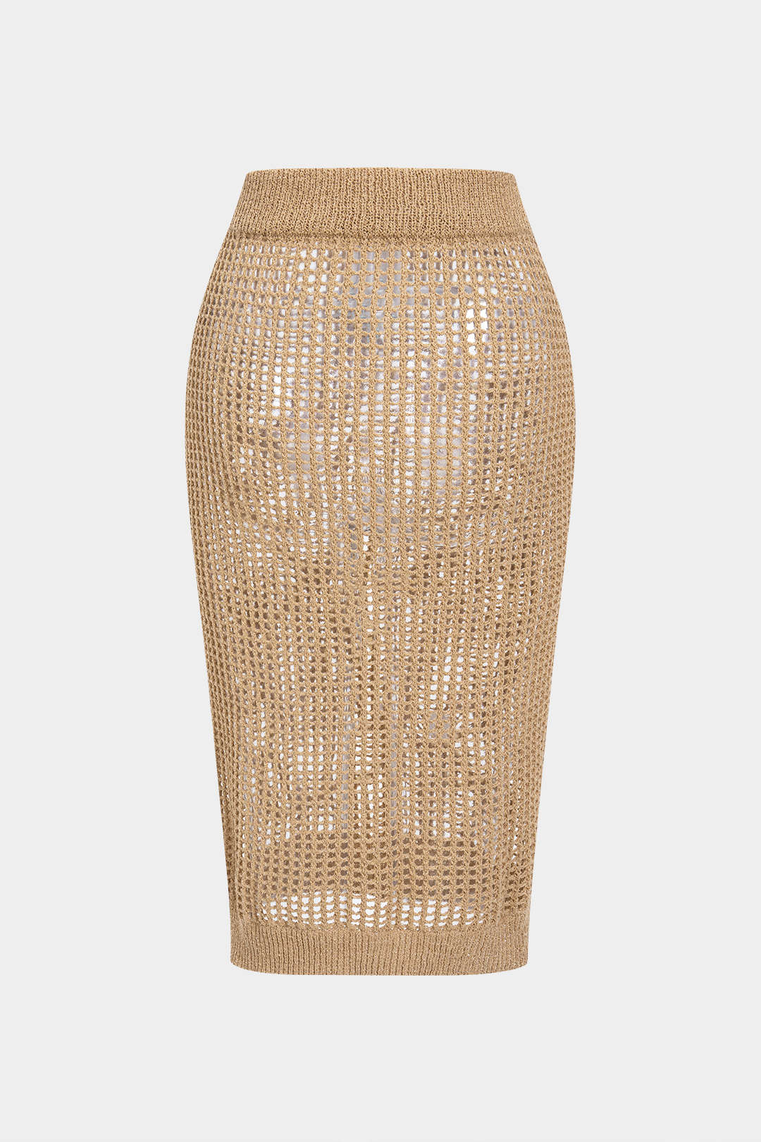 Knit 3D Embroidery Print Skirt - Weenar