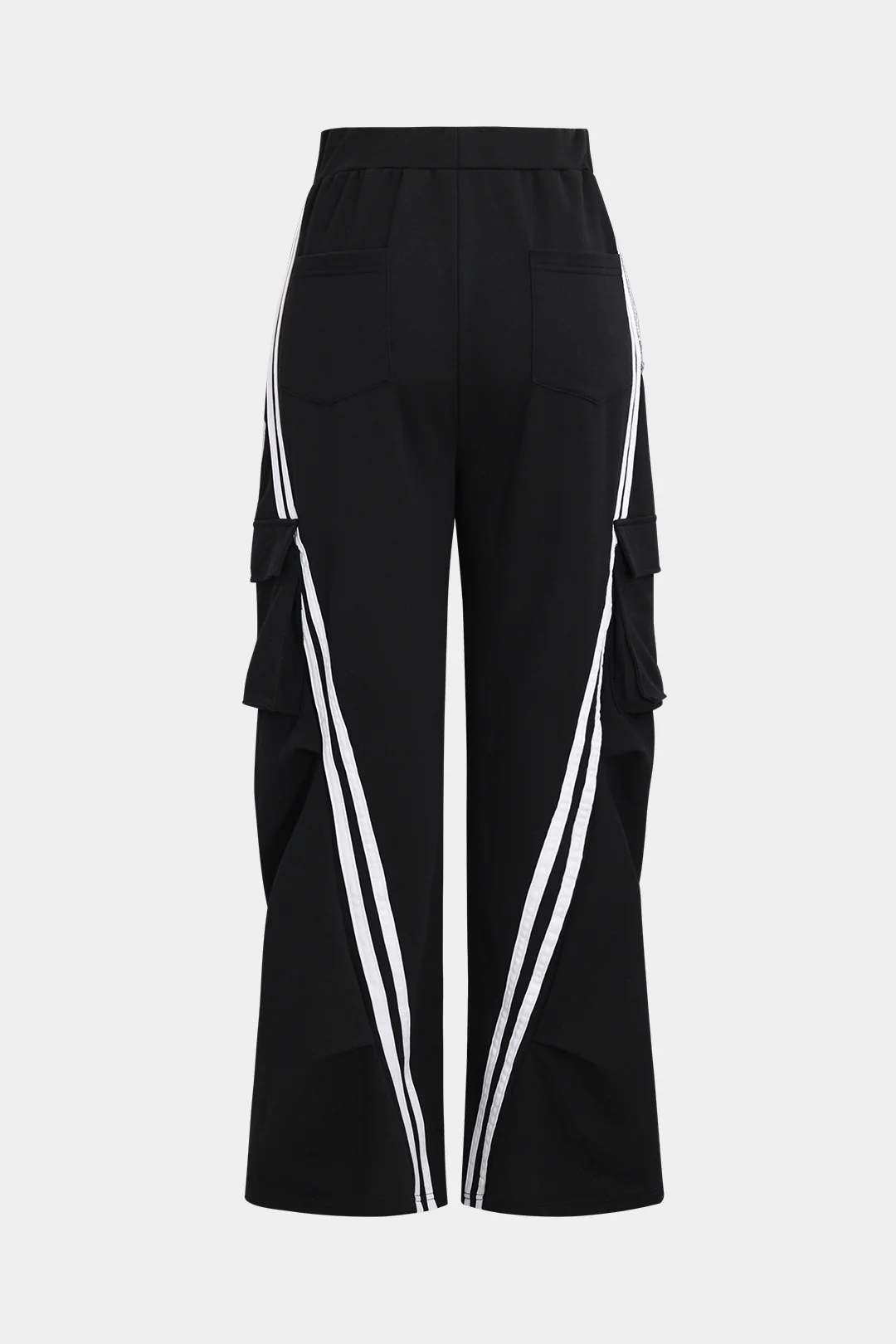 Denim Patchwork Pocket Trousers - Weenar