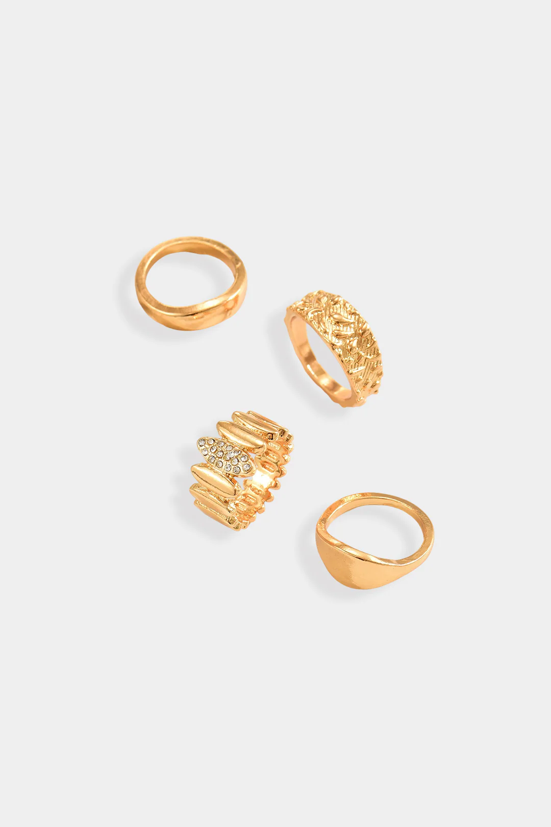 Metal Irregular Rings - Weenar