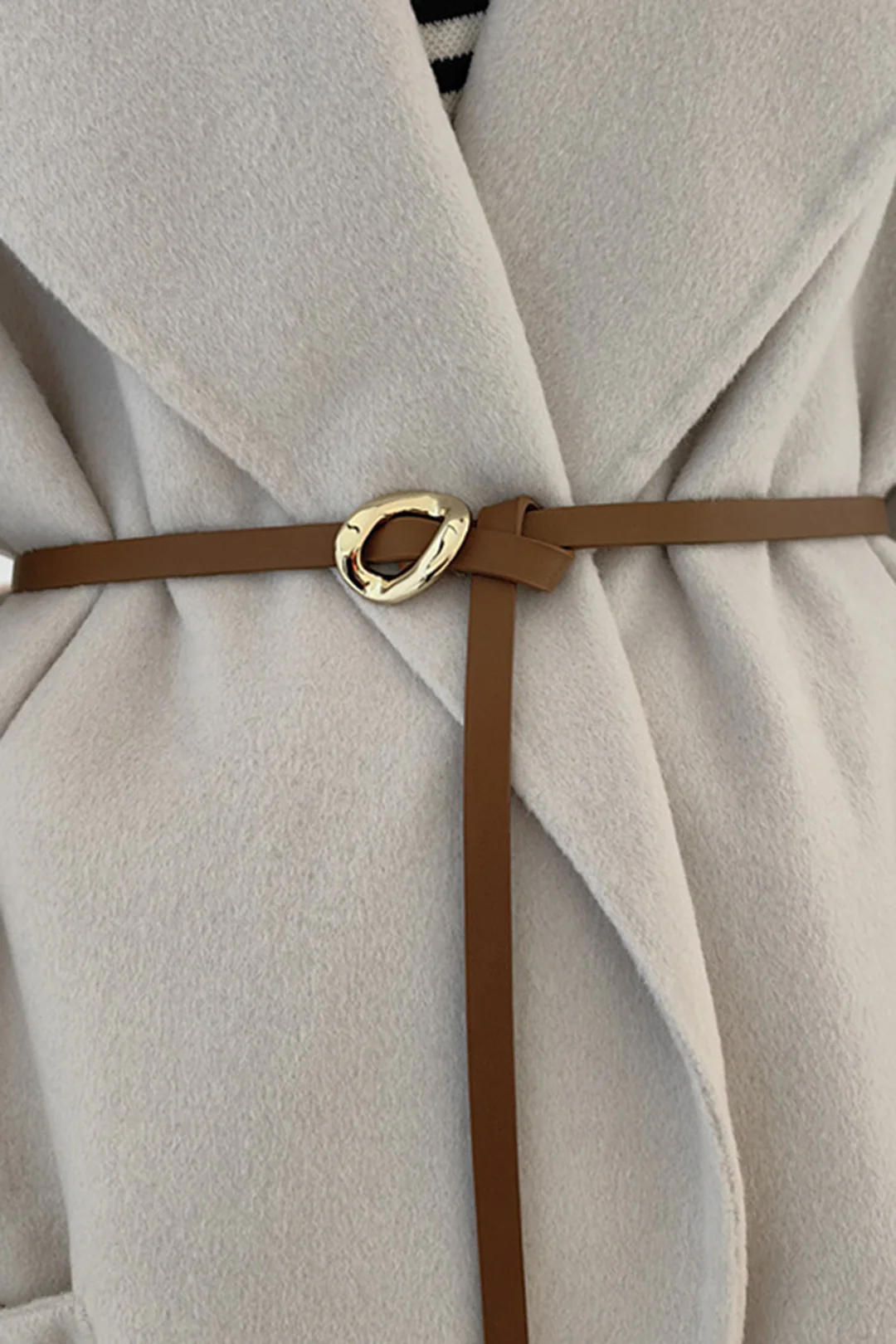 Faux Leather Belt - Weenar