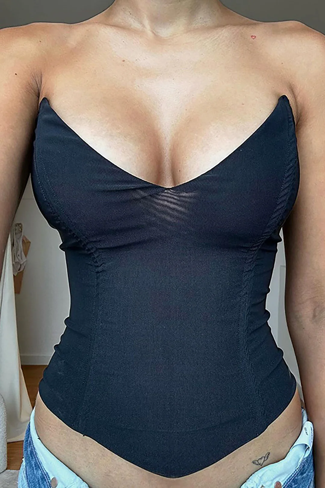 V-neck Tube top - Weenar