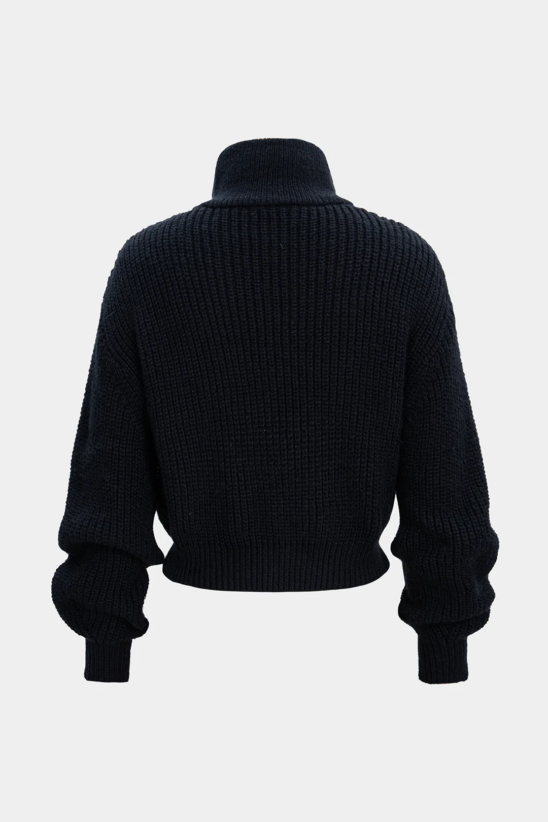 Knit Zipper Cardigan - Weenar