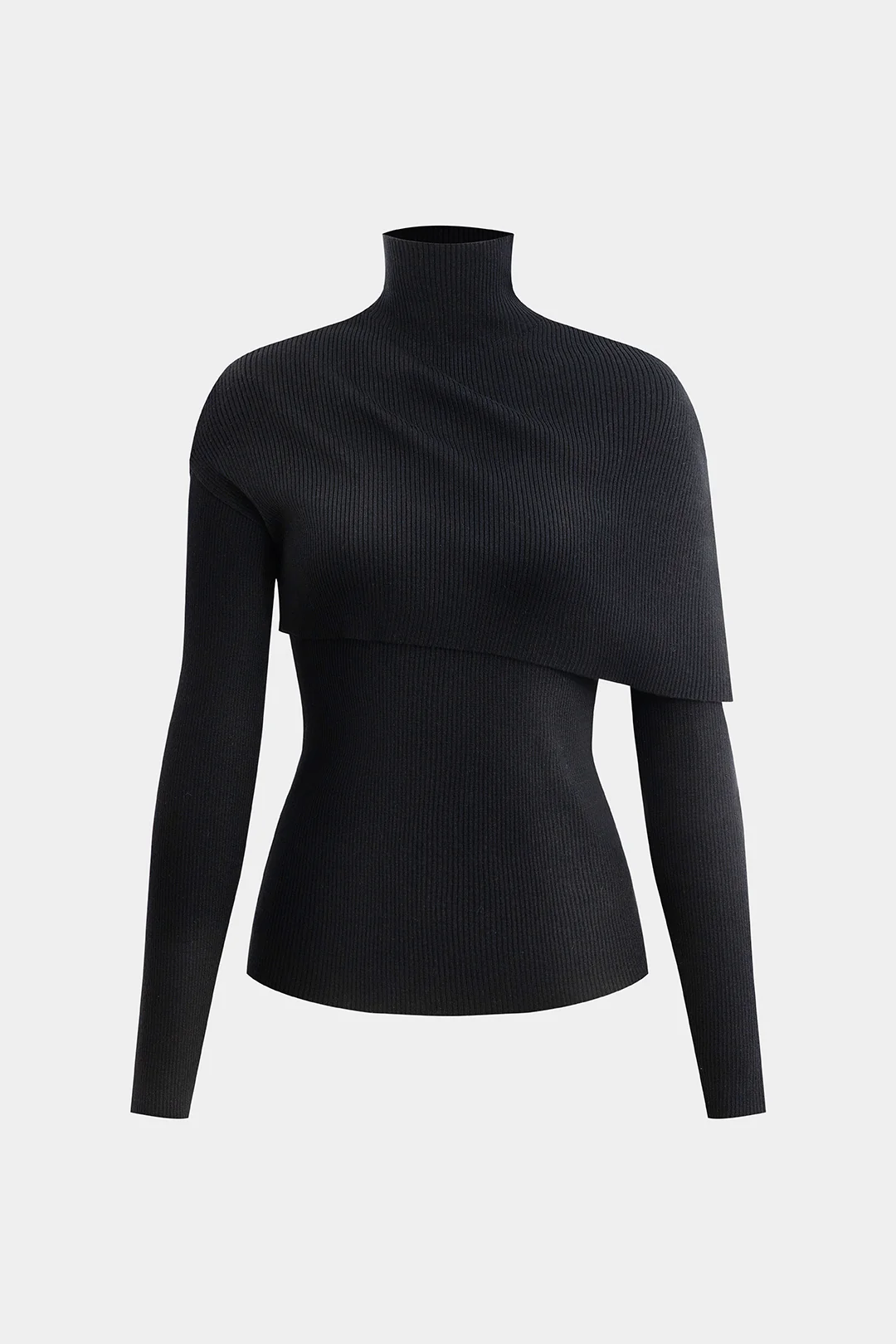 Mock Neck Long-Sleeve Top - Weenar