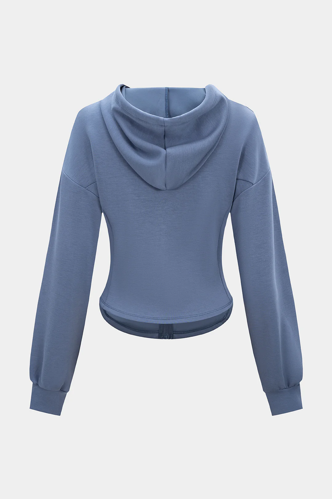 Zipper Drawstring Pocket Hoodie - Weenar