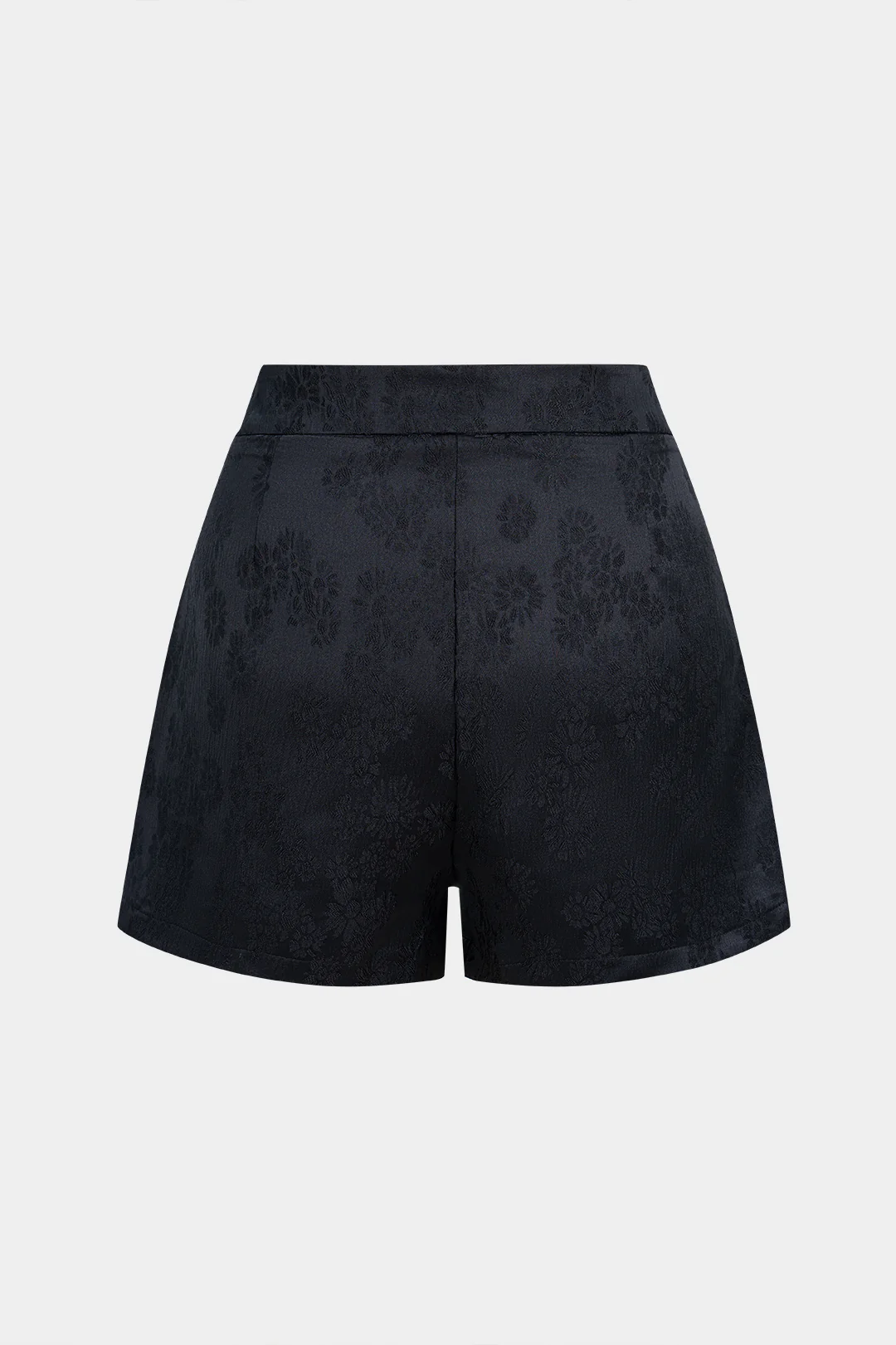 Jacquard High Waist Shorts - Weenar