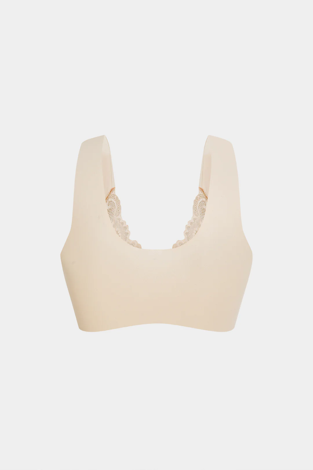 Lace Trim Brassiere - Weenar