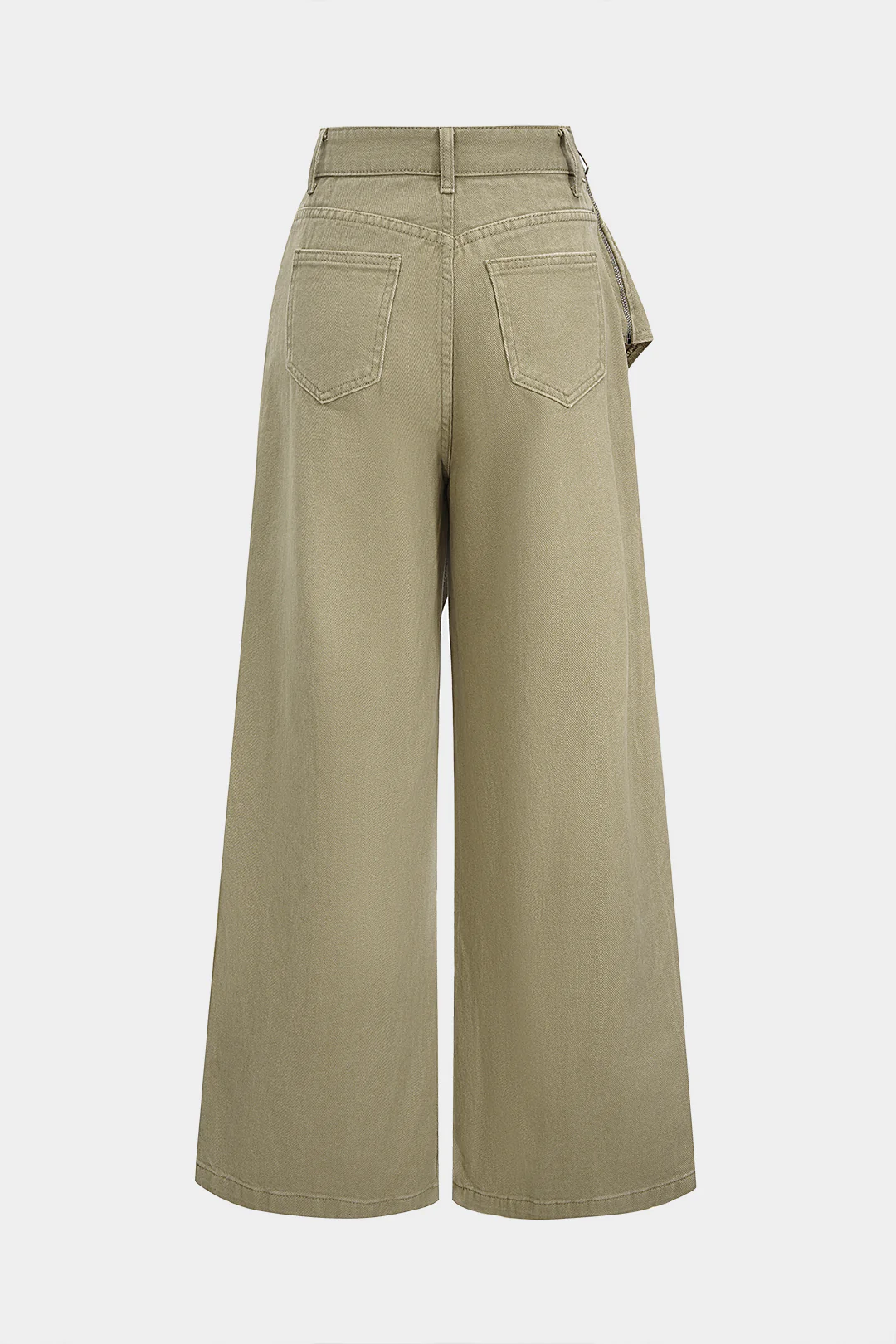 Denim Asymmetrical Jeans - Weenar