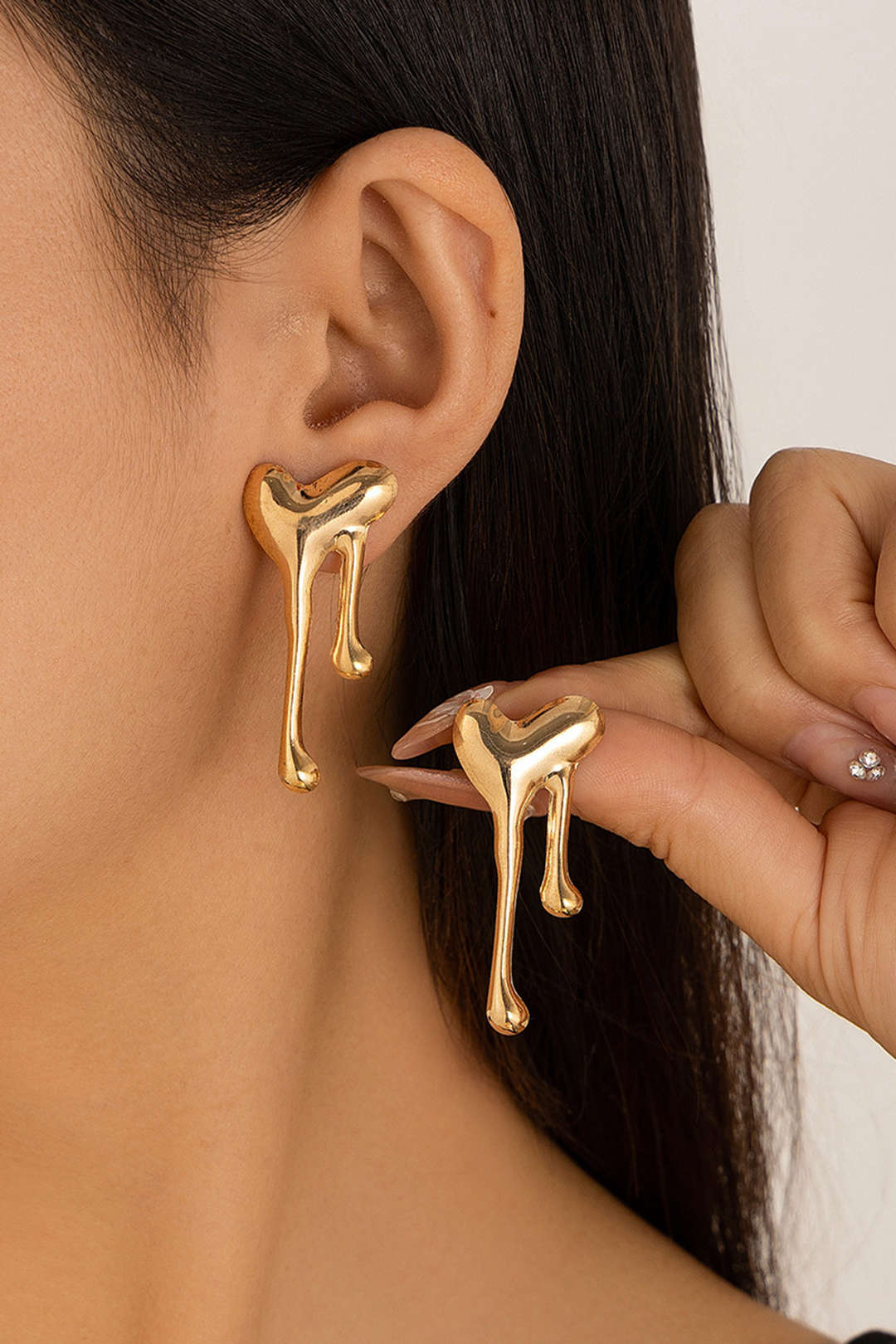 Lava Irregular Geometric Earrings - Weenar