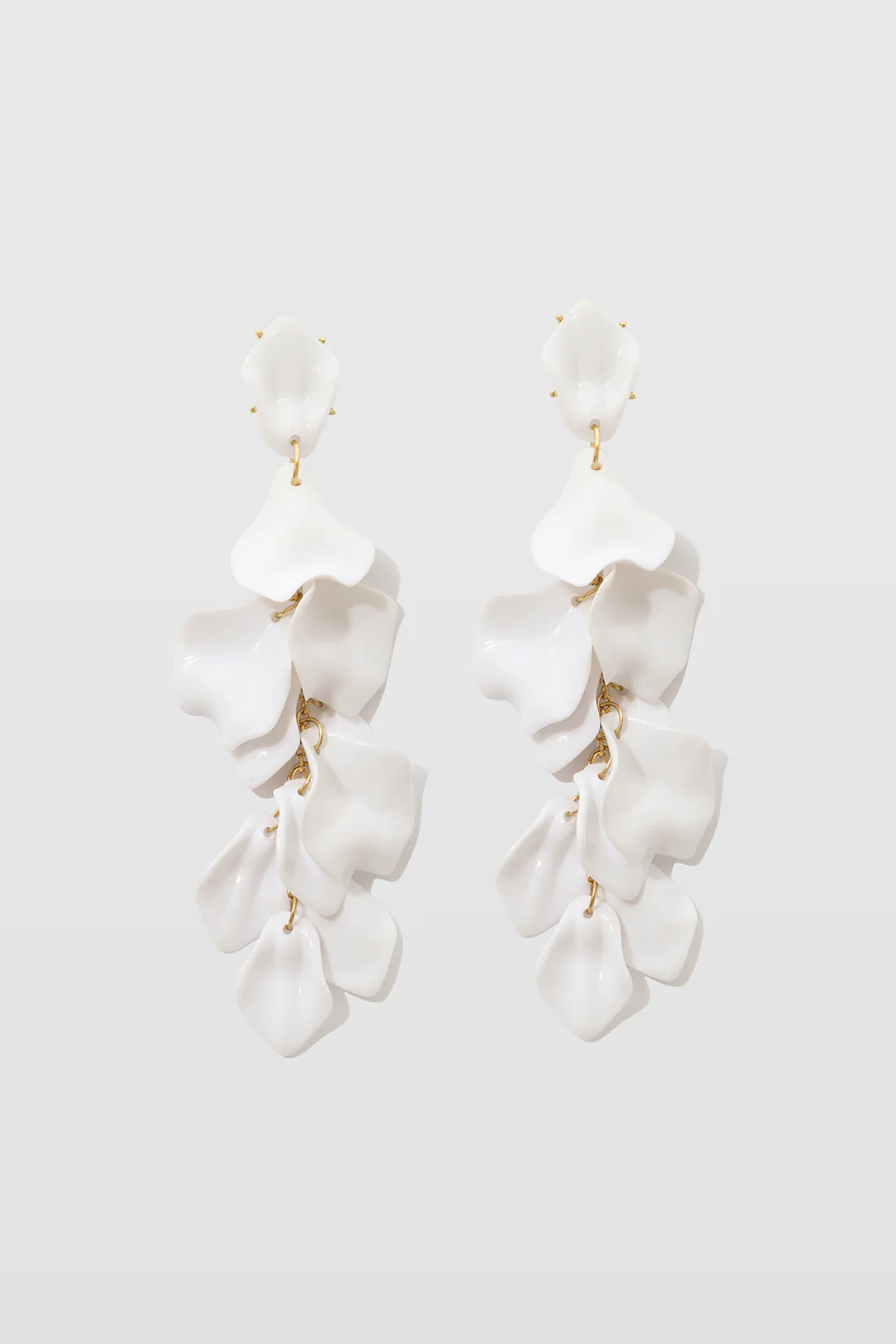 Orchid Petals Drop Earrings - Weenar