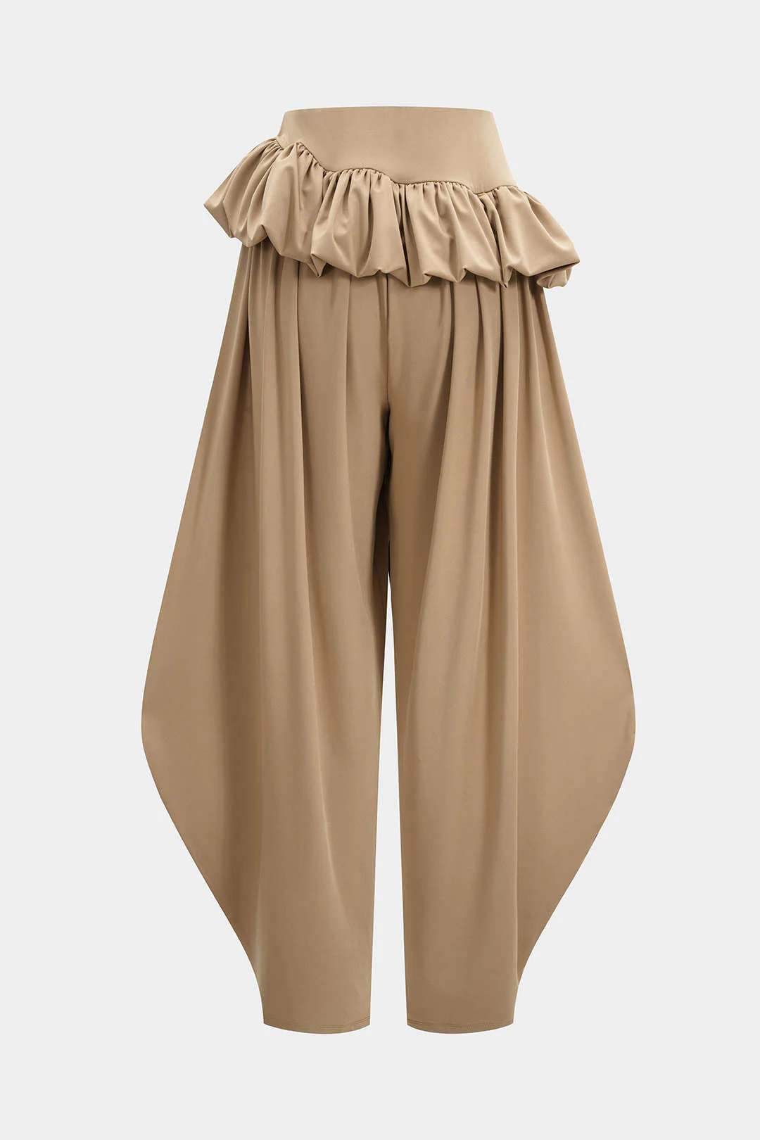 Ruched Twist Knot Trousers - Weenar
