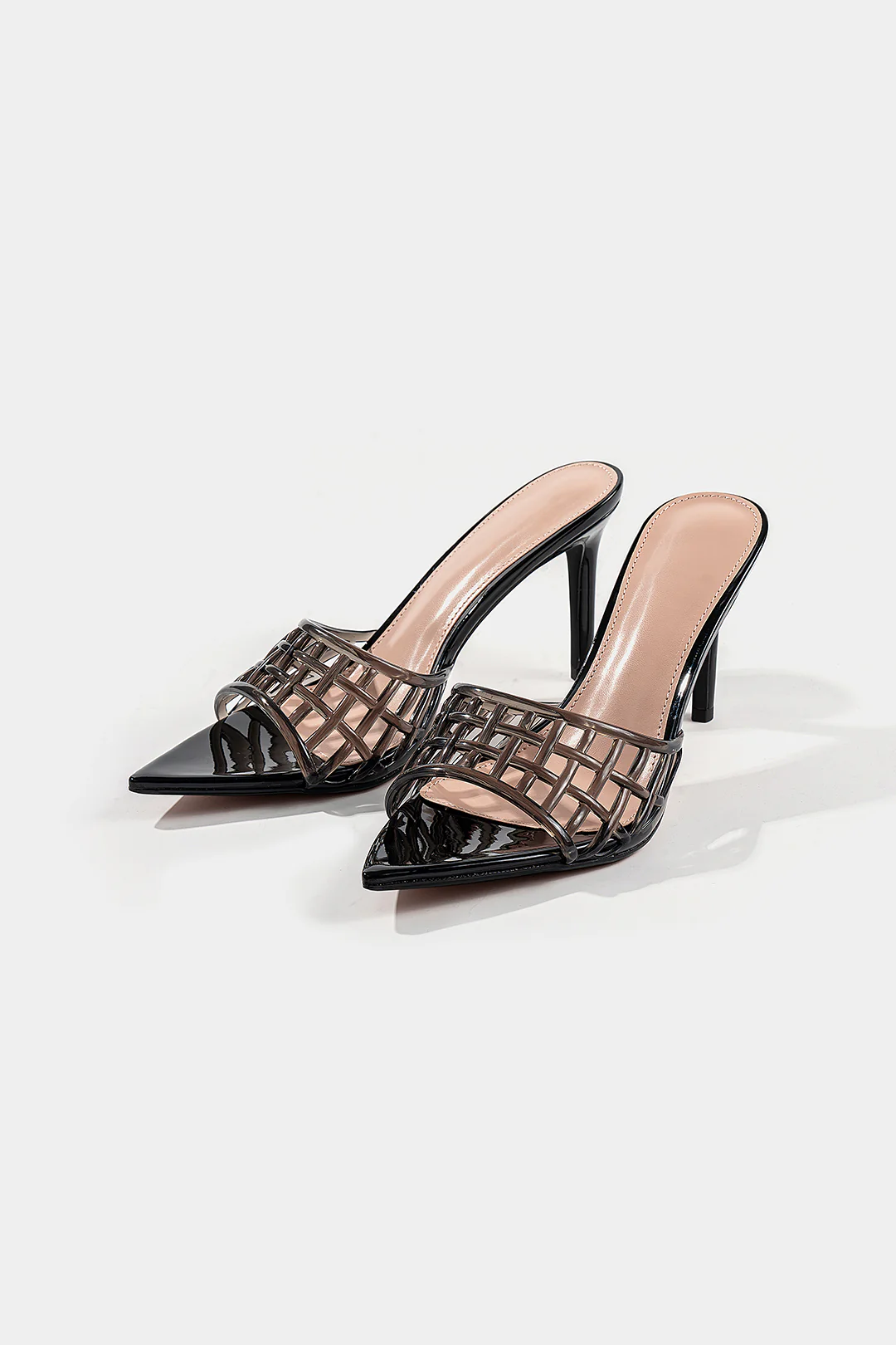 Cut Out Pointed Heels - Weenar