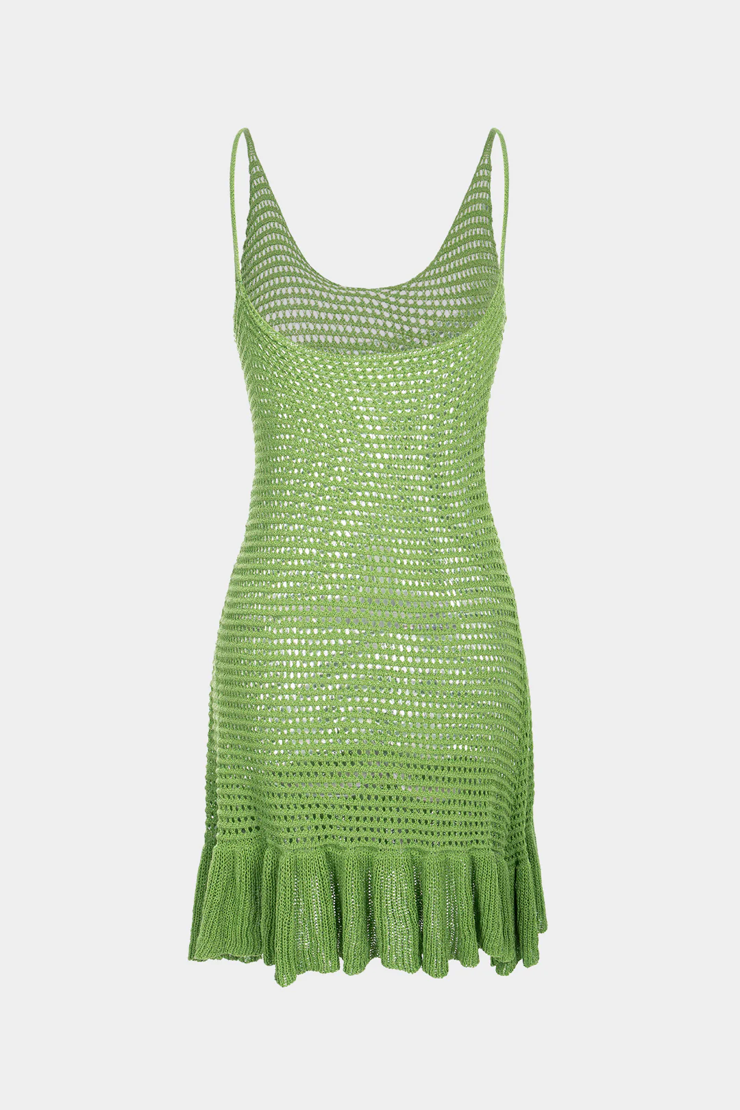 Round Neck Hollow Out Cover Up - Weenar