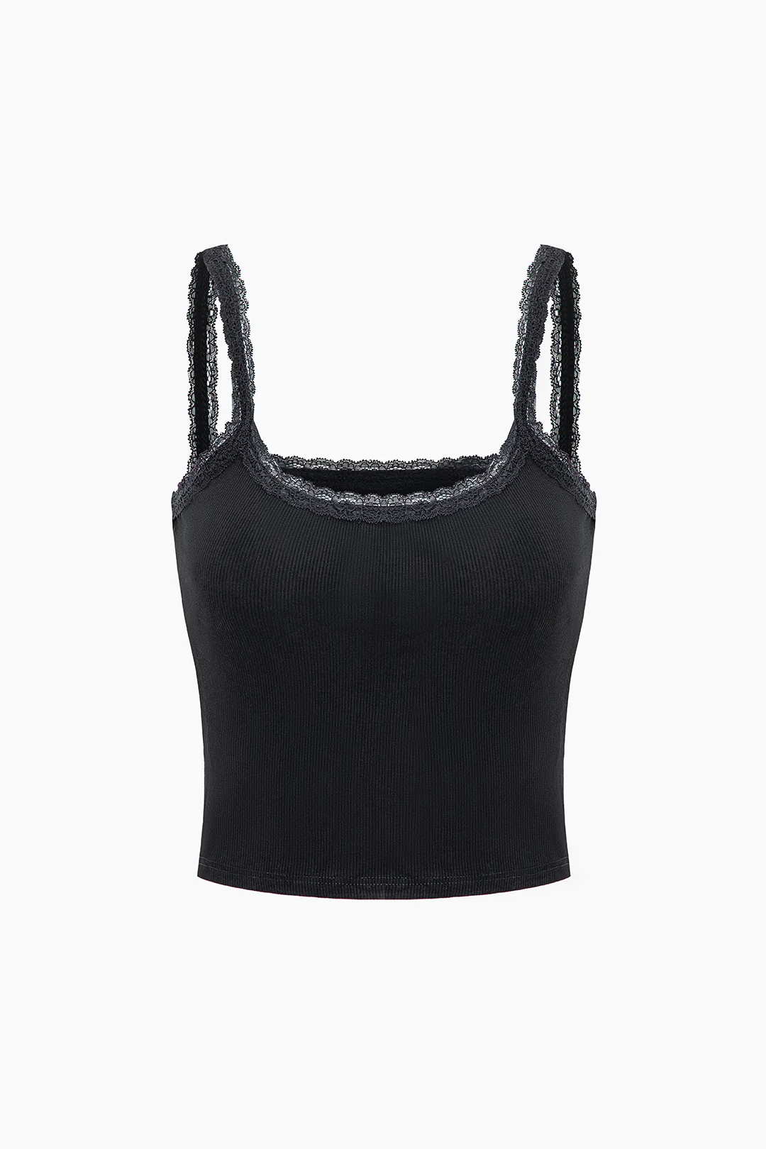 Lace Trim Cami Top - Weenar