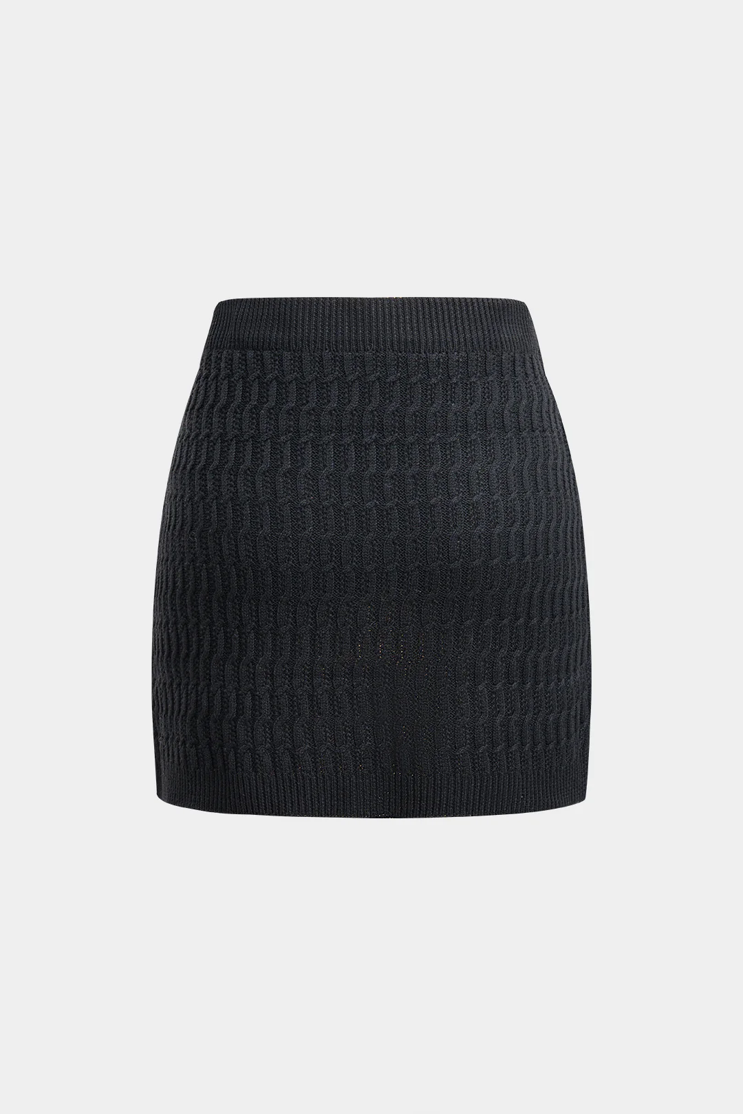 Knit Bodycon Mini Skirt - Weenar