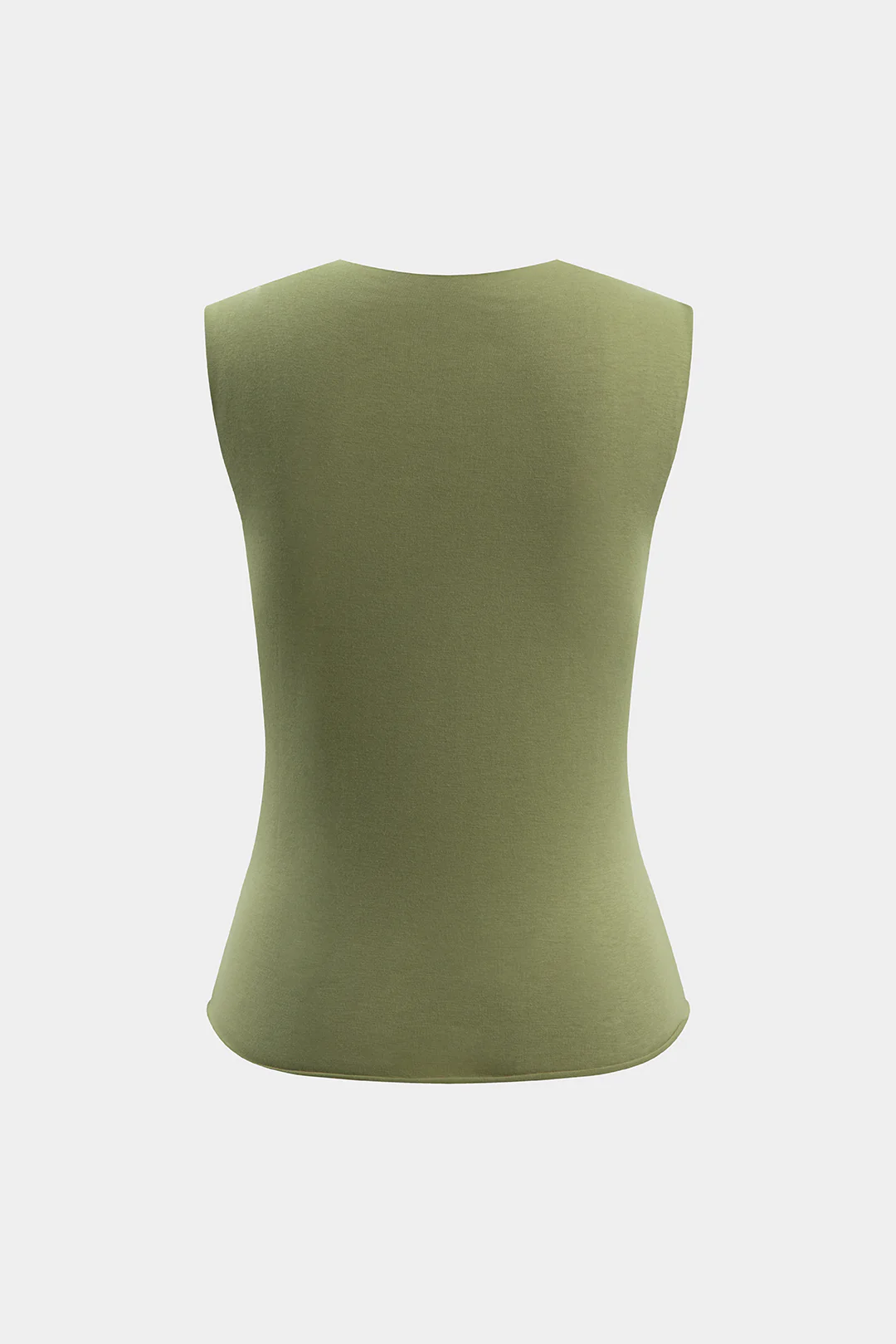 Embroidery Print Sleeveless Tank Top - Weenar