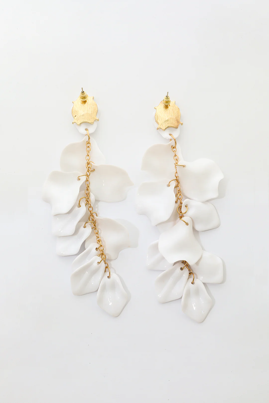 Orchid Petals Drop Earrings - Weenar
