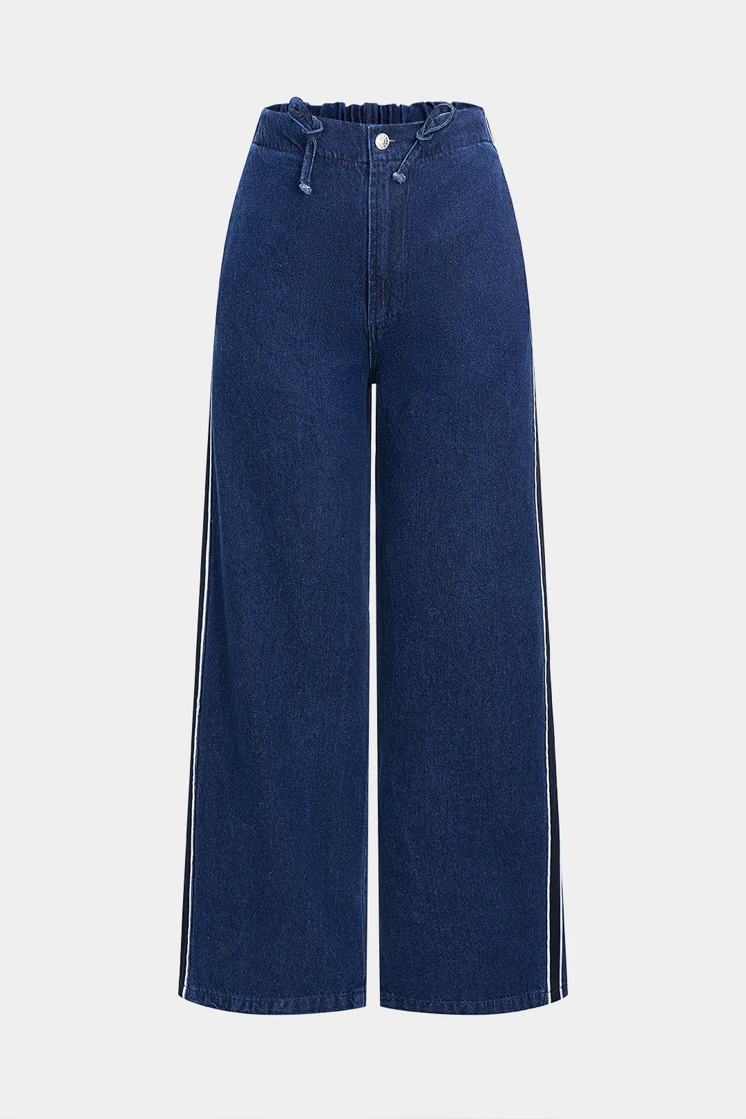 Denim Patchwork Pocket Jeans - Weenar
