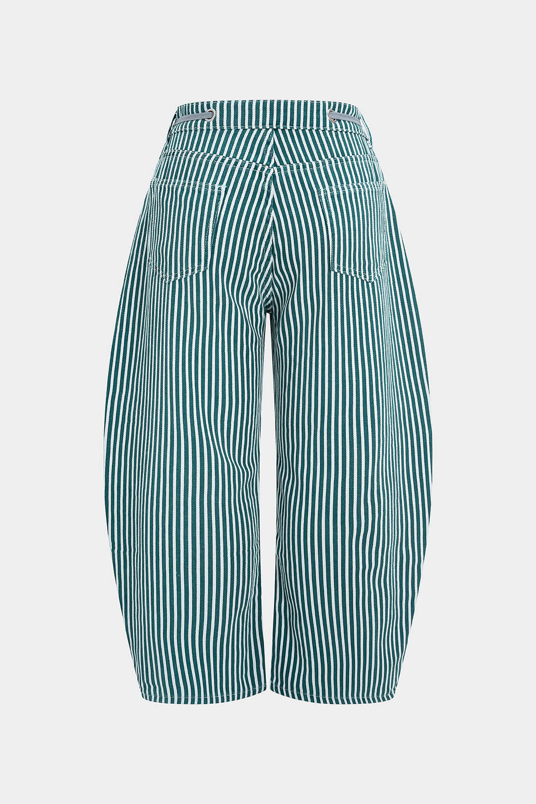 Plus Size Drawstring Pocket Low Waist Jeans - Weenar