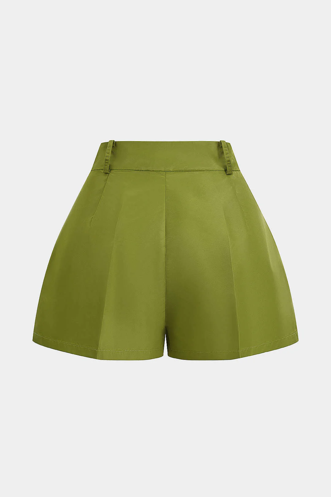 High Waist Ruched Shorts - Weenar