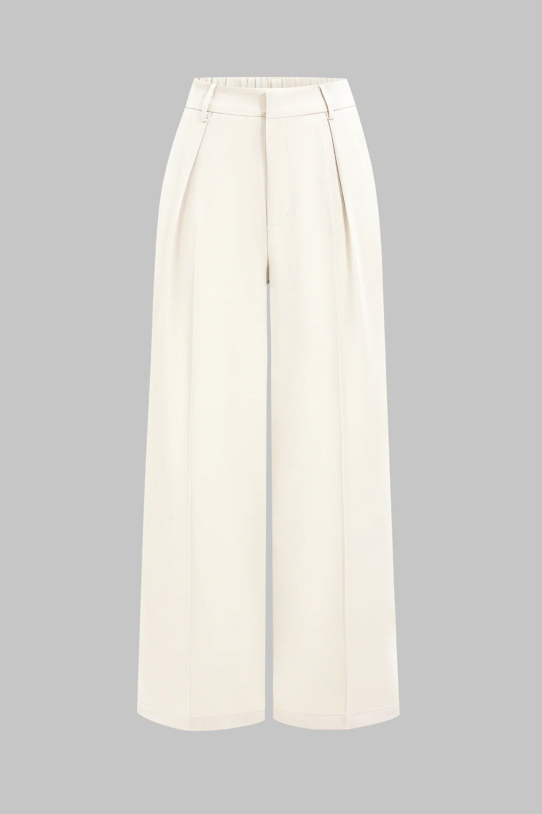 High Waist Wide Leg Trousers - Weenar