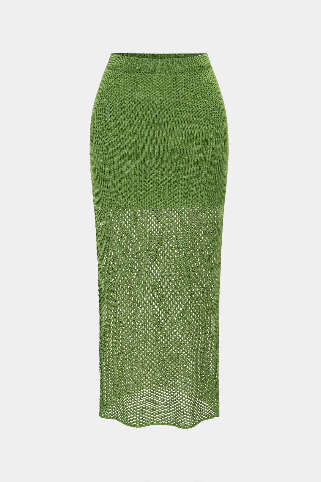Knit Hollow Out Skirt - Weenar