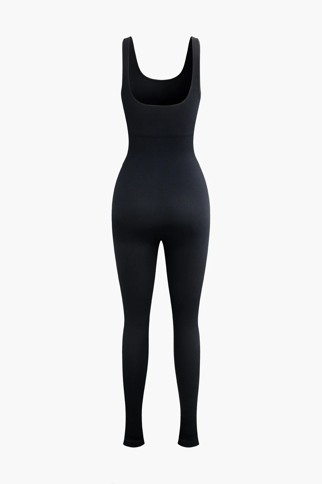 Solid Sleeveless Jumpsuit - Weenar