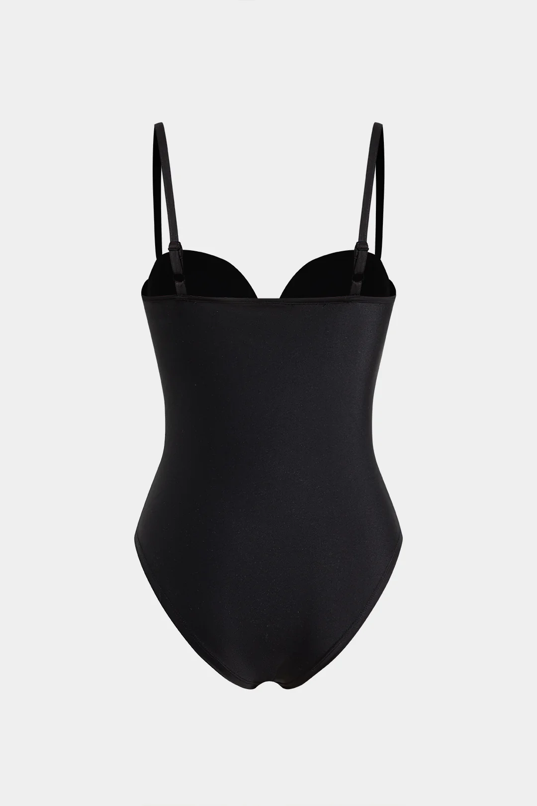 Solid Bustier Slip Bodysuit - Weenar