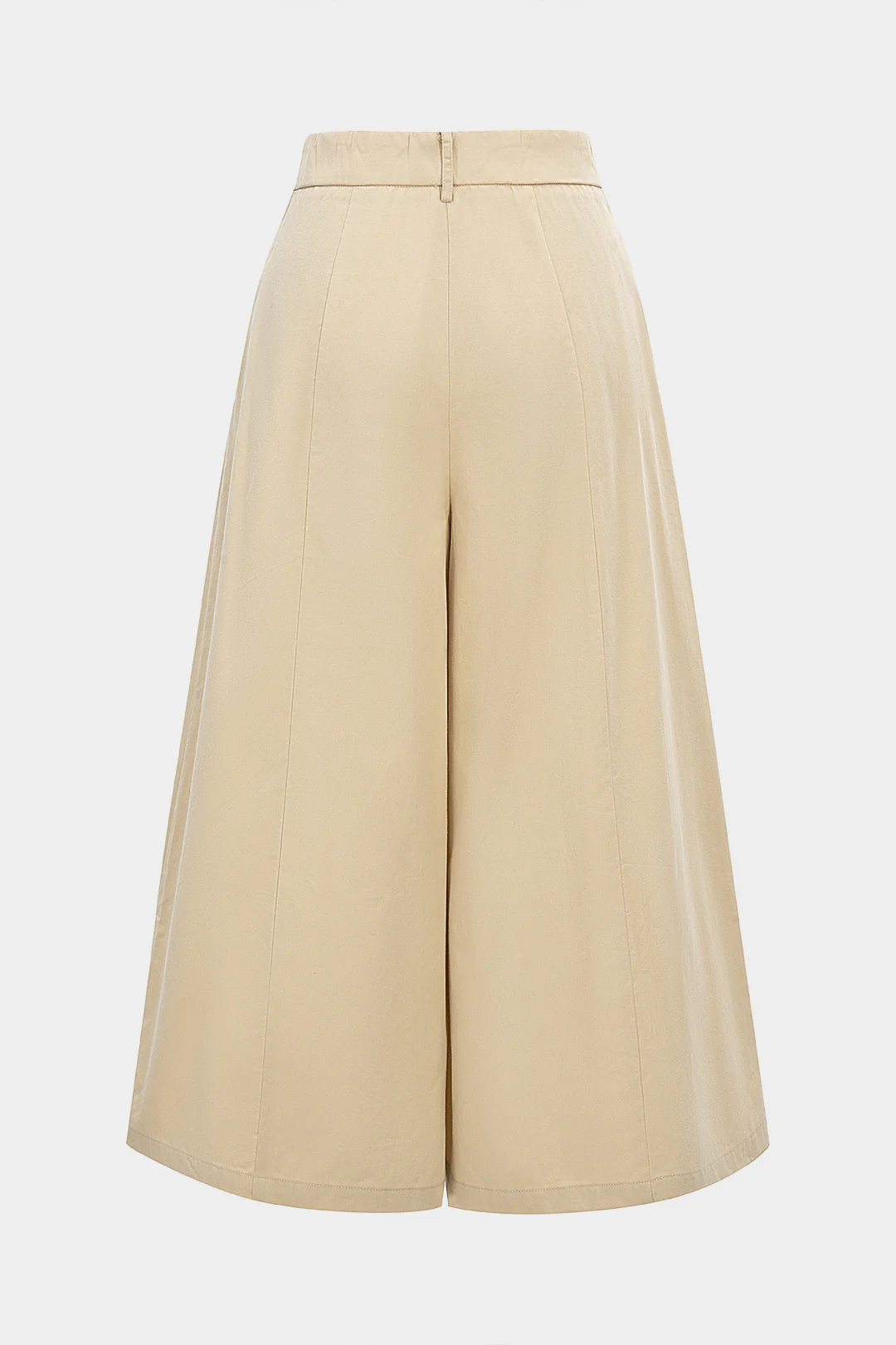 High Waist Wide Leg Pleated Trousers - Weenar