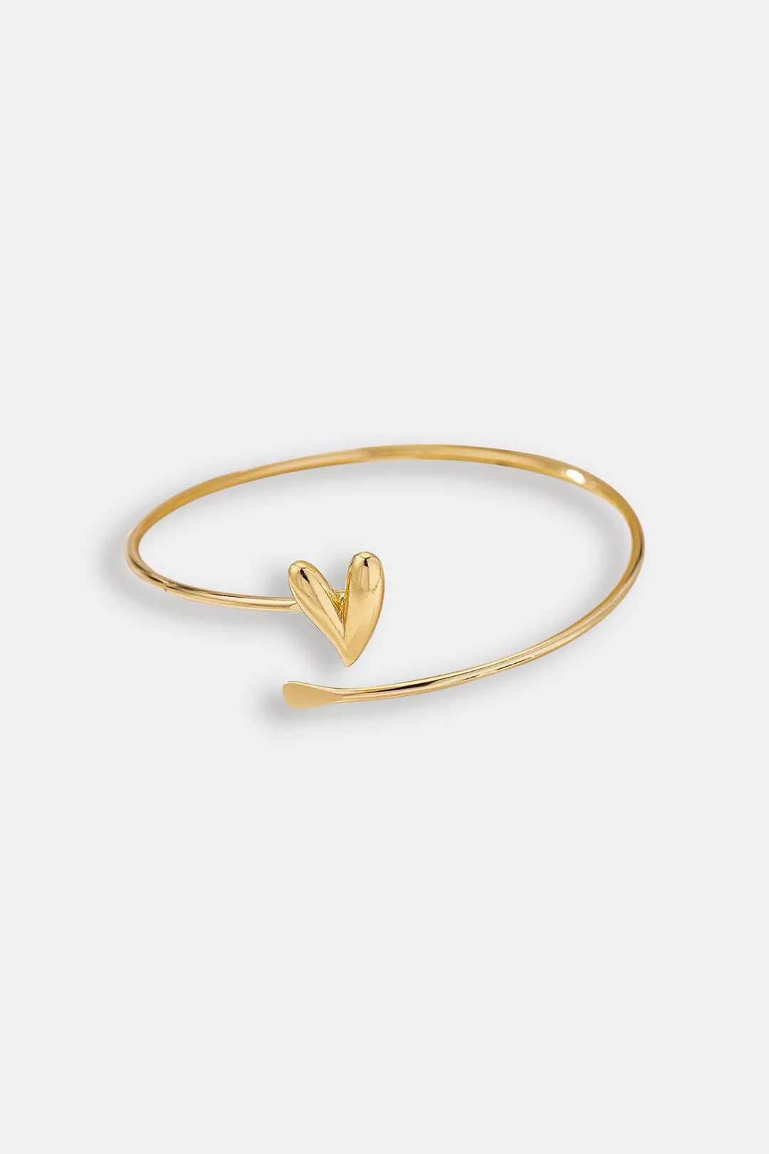 Metal Heart Line Bracelet - Weenar