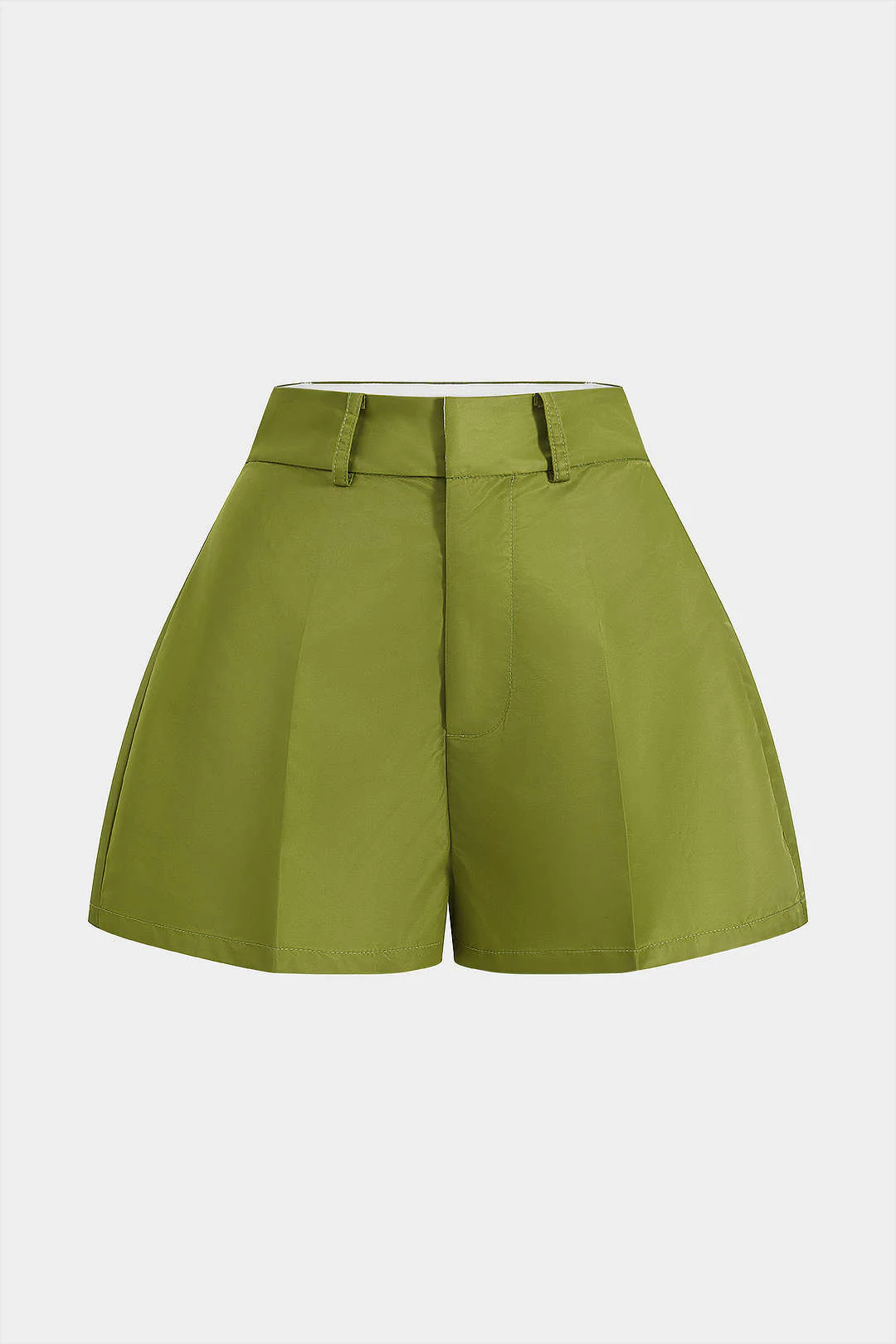 High Waist Ruched Shorts - Weenar